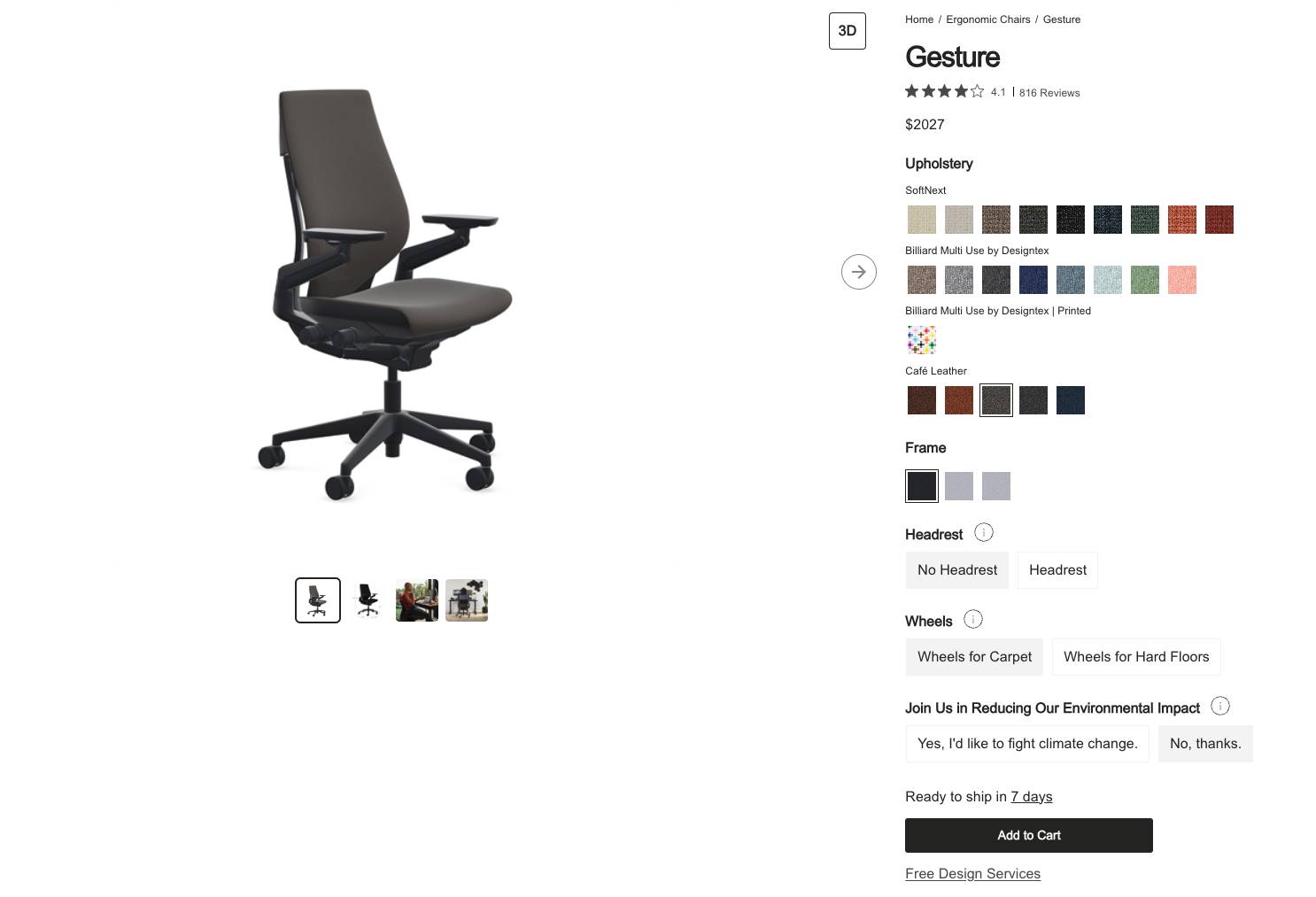 B2B e-commerce steelcase