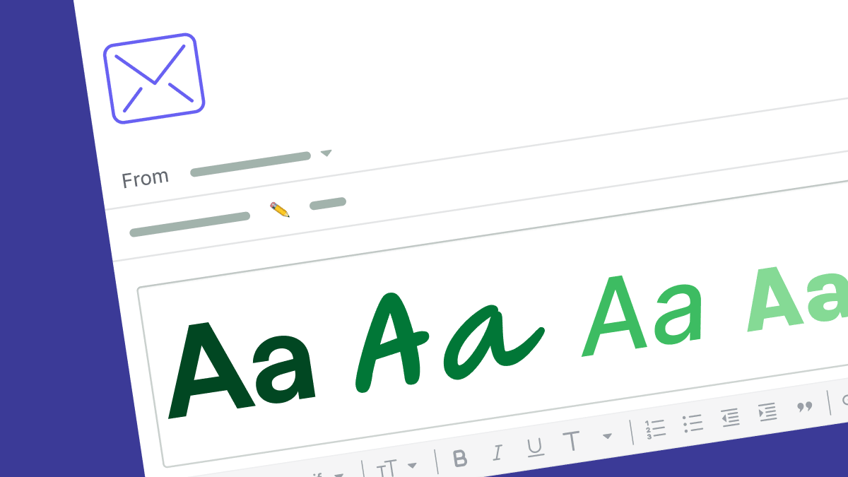 Best font for email guide and best practices